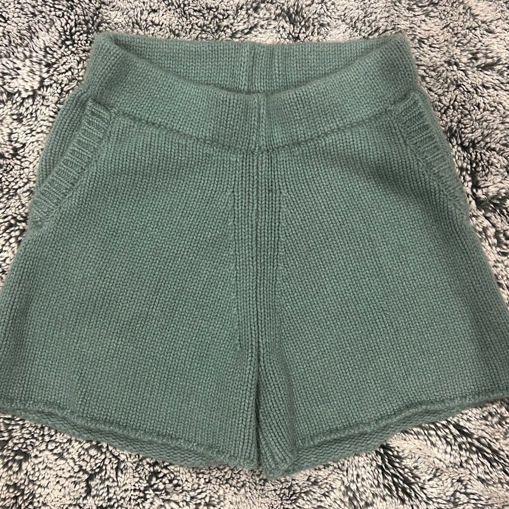 sablyn cashmere shorts